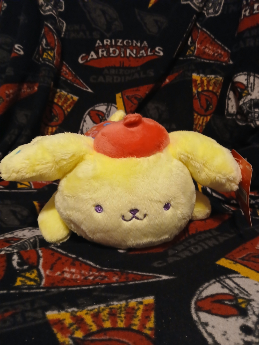 Sanrio Pompompurin Yellow Plush with Orange Beret